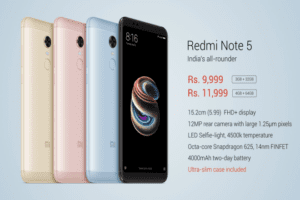 xiaomi redmi note 5 review and price