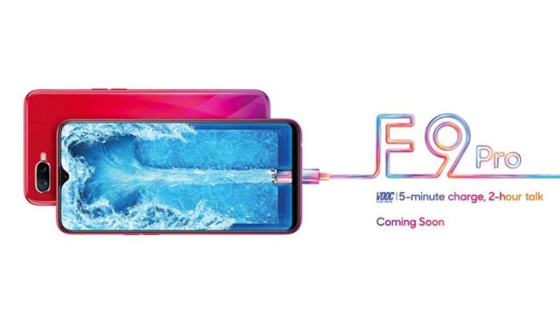 oppo is all set to launch its new smartphone in india oppo f9 pro with v notch display vooc features dual camera and water drop screen price specification