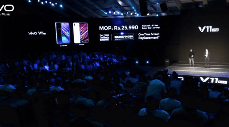vivo v11 pro launched in india at rs 25,990 price specifications full specs and features of vivo v11 pro indisplay fingerprint sensor