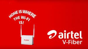 airtel v-fiber high speed internet broadband plans and details connection