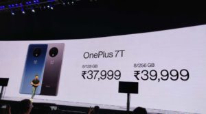 oneplus 7t price in india and offers