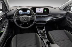 bs6 2020 i20 interior images infotainment system and steering wheel