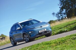 hyundai kona electric ride quality and range battery charging time