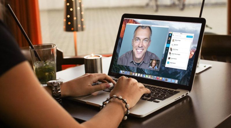 google duo video call on laptop