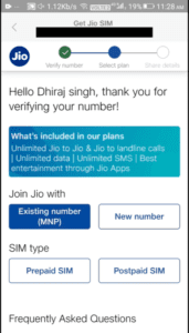 how to port in jio online