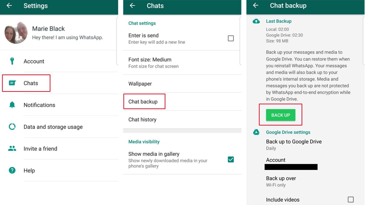 can you download whatsapp chat backup to pc
