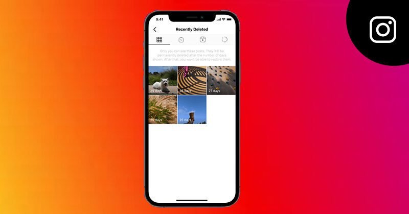 How to Restore Posts on Instagram