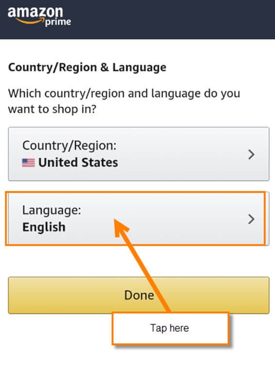 How Do You Change Language On Amazon App