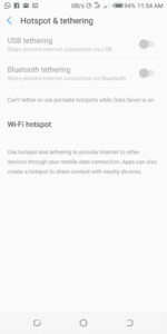 bluetooth auto start up for tethering