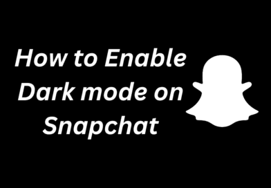 how to turn on dark mode snapchat android
