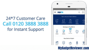 paytm postpaid customer care number to close account