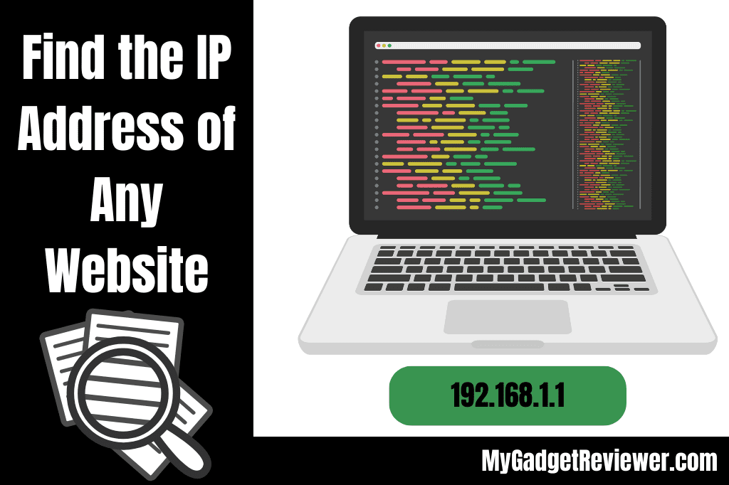 how to Find IP Address for Site using mobile or windows cmd