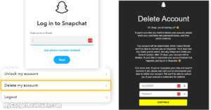 how to delete your snapchat account on android phones permanently