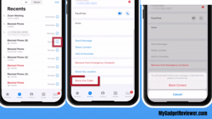 block contacts on iphone